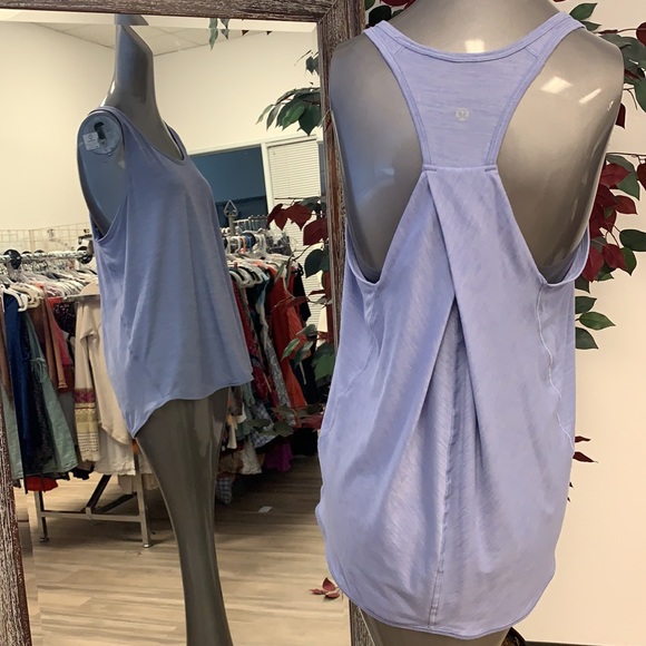 EUC lululemon Essential Tank Pleated - Blue Available - Picture 12 of 13